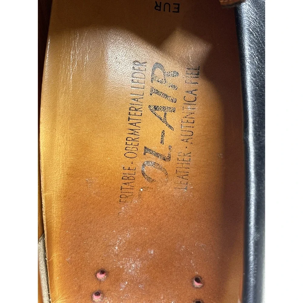 •Mephisto Men's Sz US 11 M Baduard Venetian Brown leather Cool Air Loafers shoes